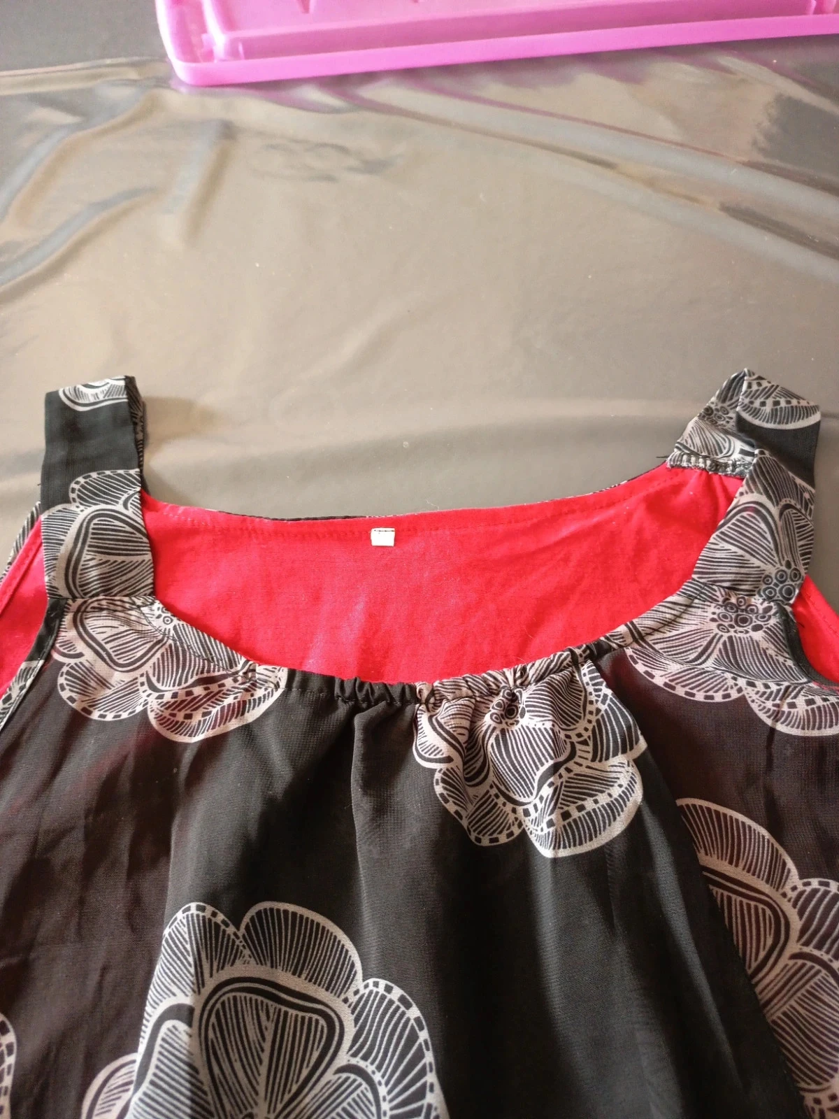 Túnica de gasa negra – photo 5